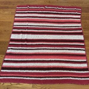 Vintage Hand Crochet Blanket